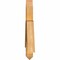 Ekena Millwork Bellingham Rough Sawn Timber Gable Bracket, Western Red Cedar, 36"W x 15"H x 2"D x 6"F, 10/12 Pitch GBW036X15X0206BEL00RWR - alternate 5
